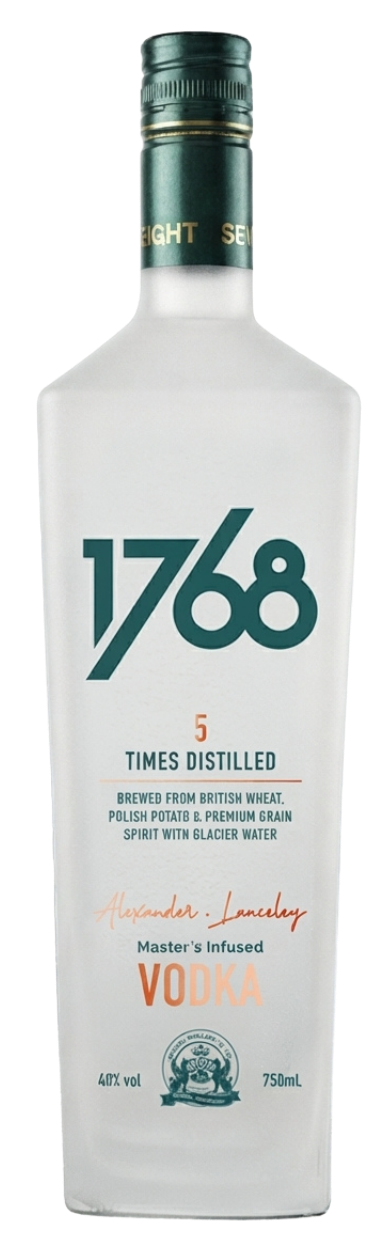 1768 Premium Vodka Bottle